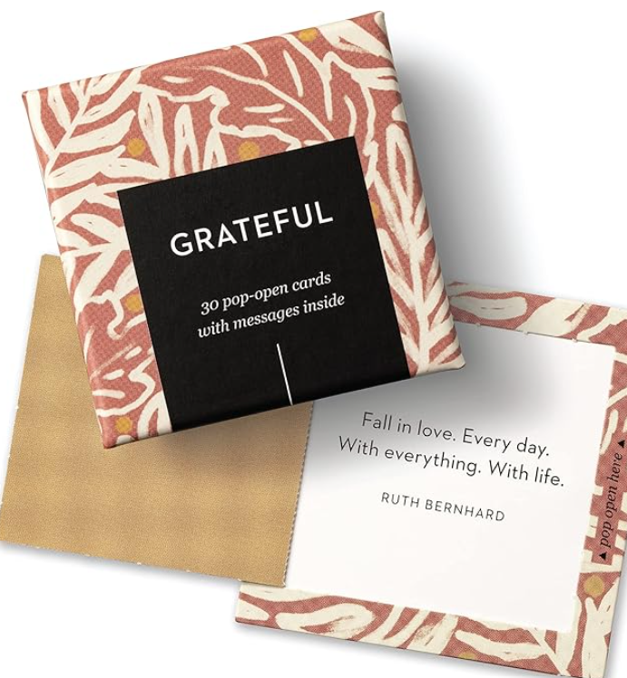 Grateful Pop-Open Cards – 30 Inspiring Messages